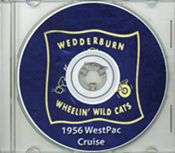 USS Wedderburn DD 684 1956 Cruise Book CD RARE