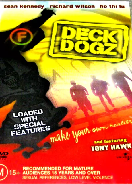 Deck Dogz (DVD, 2005) Drama Tony Hawk - Australian Skateboarding Movie REGION 4