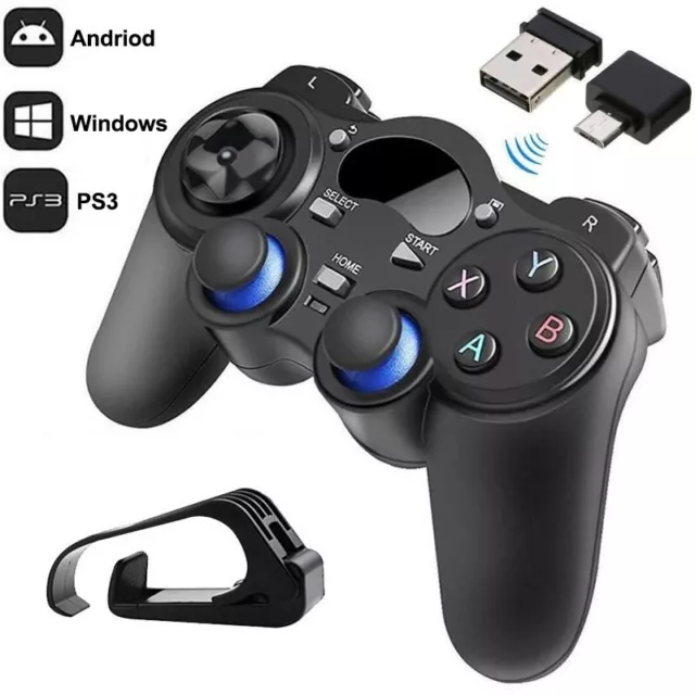 Manette Sans Fil USB Type-C pour PC Windows PS3 Laptop Smartphone Android