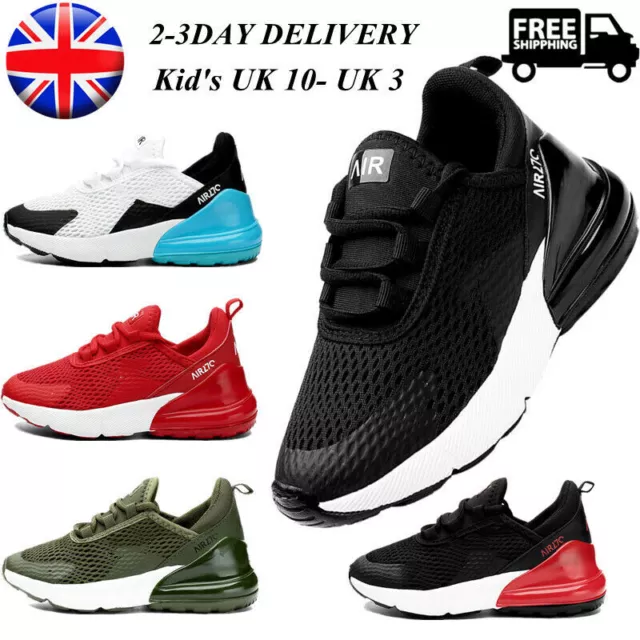 Kids Breathable Sports Shoes Running Trainers Girls Boys Comfy School Sneakers