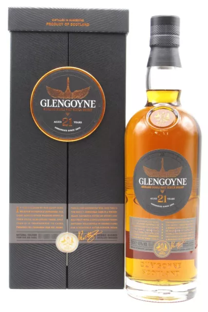 Glengoyne - Highland Single Malt 21 year old Whisky 70cl