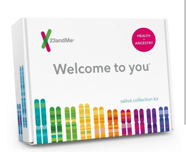 23ANDME DNA TEST Health + Ancestry Service Kit PREPAID SEALED