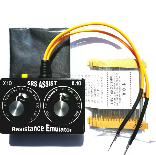 PRO AIRBAG SRS Resistor Resistance Simulator Load Testing Test Tool