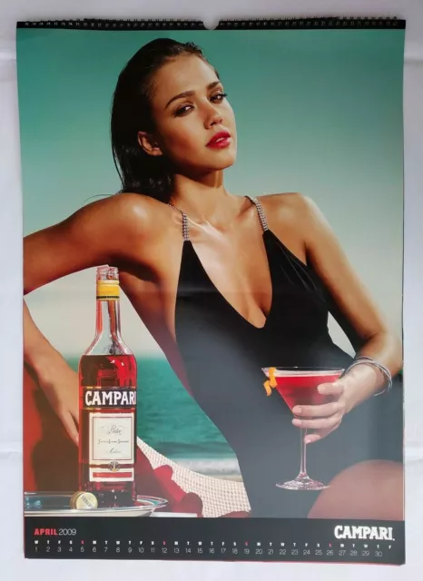 Calendario CAMPARI 2009 - Jessica Alba Ottimo stato