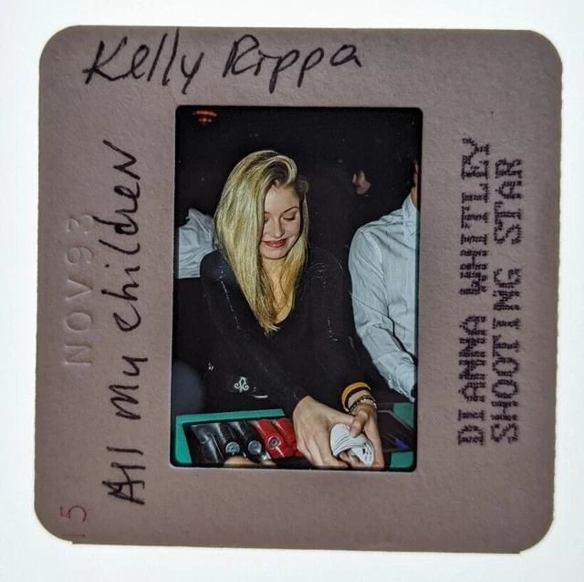 Dw6-446 Kelly Rippa Lot (1) 35Mm Orig Slide Via Dianna Whitley
