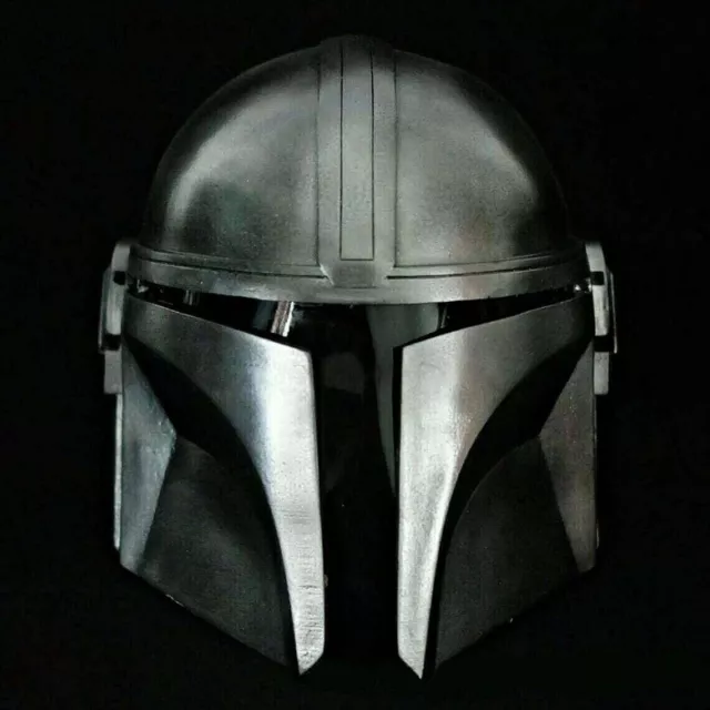 Halloween Star Wars Mandalorian Helm 1:1 Hart-PVC Black Series Cosplay Kostüm