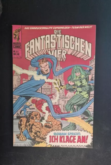 Marvel Comic - Die Fantastischen Vier - Nr. 61 - 1976