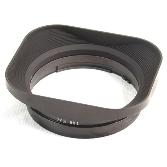 Black Metal Bayonet Lens Hood Shade for Sony DSC RX1 RX1R RXRII Replaces New