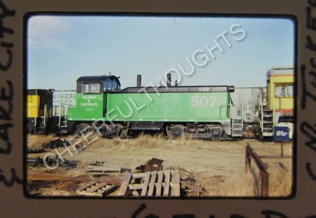 Original '82 Kodachrome Slide COE Colorado Eastern 507 NW2 on CLC Denver   34Z64