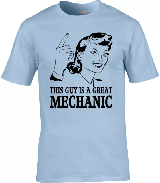 Mécanique Décrire The Problem Homme T-Shirt Cadeau Drôle Garage Voiture  Moto