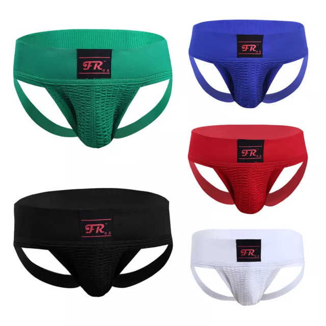 Sexy Mens Athletic Supporter Jock Strap Sports Backless Boxers Briefs Underwear