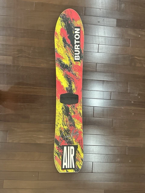 VINTAGE 90-91 BURTON Craig Kelly Air Snowboard with Bindings