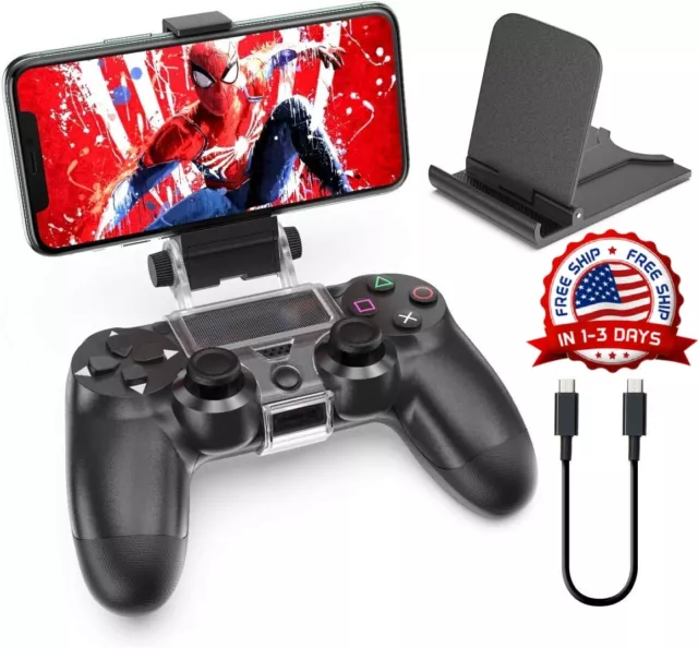 Ps4 Controlador Inalambrico Soporte De Clip Para Telefono Soporte De Montaje En