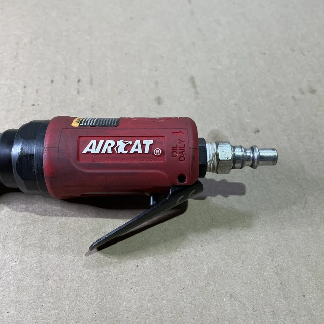Aircat Tools 3/8" Drive 35 Ft Lb Mini Composite Palm Air Ratchet 807 3
