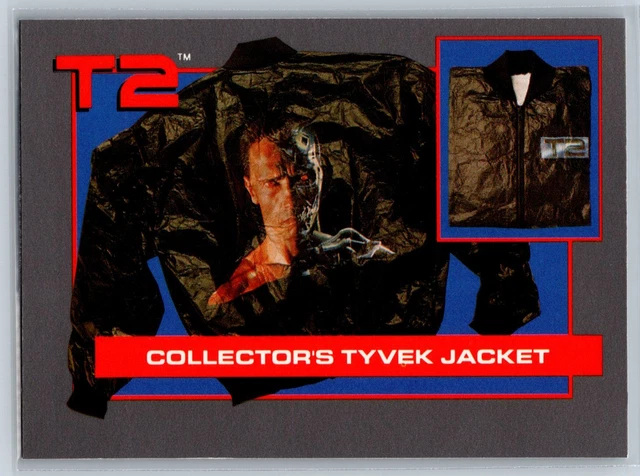 1991 Impel Terminator 2 Collector's Tyvek Jacket Expired Offer Card