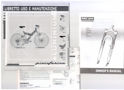 LIBRETTO ISTRUZIONI BICICLETTA Pininfarina ALUMINIUM - Uso e Manutenzione  bici EUR 6,99 - PicClick FR