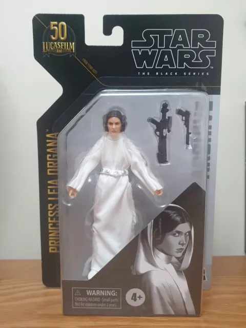 Star Wars Black Series Archive Princess Leia Organa New Hope Action Figure MISB