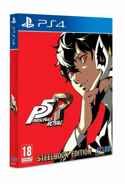 Persona 5 Royal Steelbook Edition Ps4 Launch Edition Nuovo Sigillato Ita P5R