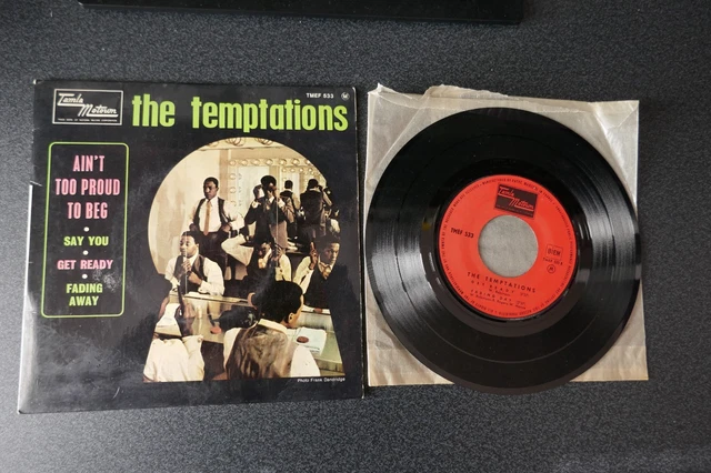 7” Temptations Aint To Proud To Beg TMG565PROMO 	TAMLA MOTOWN UK Vinyl プロモ /00080 The Temptations – Ain't Too Proud To Beg – Vinyl (green cover, 7