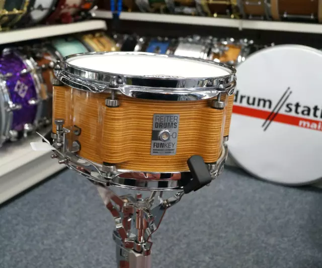 Reiter Drums "Funkey 0" Snaredrum 10x5, 5" Haya Natural