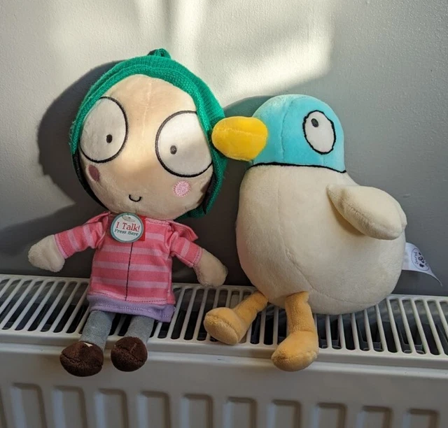 Sarah and sales duck talking toys