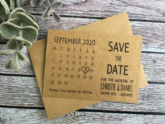 Personalised Magnetic Wedding Save The Date Evening Cards Diamante Envelopes 21k