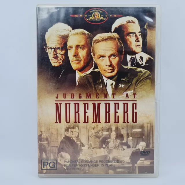 Judgment at Nuremberg (1961 DVD) Region 4 PAL VGC Spencer Tracy Kramer