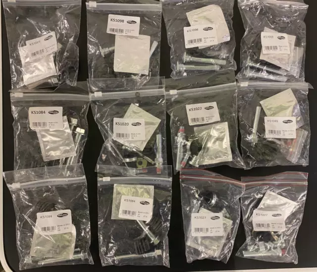 Job Lot Brake Caliper Guide Kits All Delphi 12 In Total - Great Value (Lot5012)