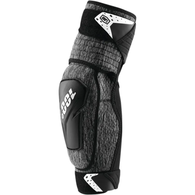 100% Fortis Elbow Guards (Large - X-Large, Gray/Black)