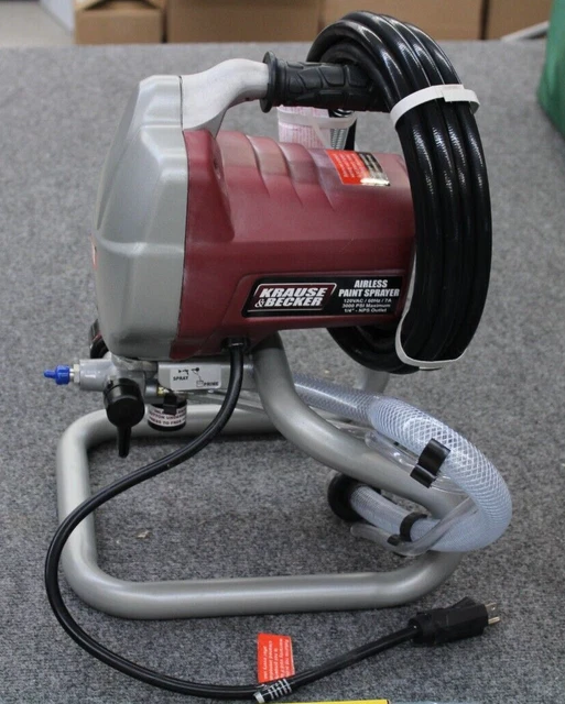 KRAUSE & BECKER Airless Paint Sprayer W/ Airless Spray Gun (Preowned
