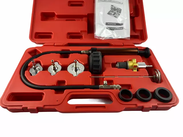 Universal Radiator Pressure Tester Kit (NYLON 66) diagnostic Auto Mechanic Vehic 3