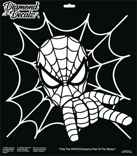 SPIDERMAN SPIDEYDECAL Marvel Comics Vinyl Sticker Car Truck Window