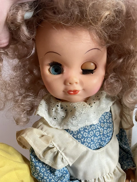 Vintage Doll Lot Porcelain Plastic Bisque Cloth Mystery Scary Dolls Glass Eyes 9