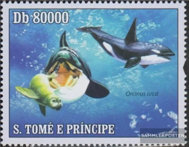 Sao Tome e Principe 4482 (kompl.Ausg.) postfrisch 2010 Säugetiere