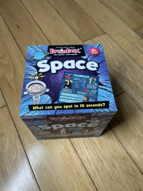 Brand New: BrainBox Space Educational Family Quiz Trivia Card Game