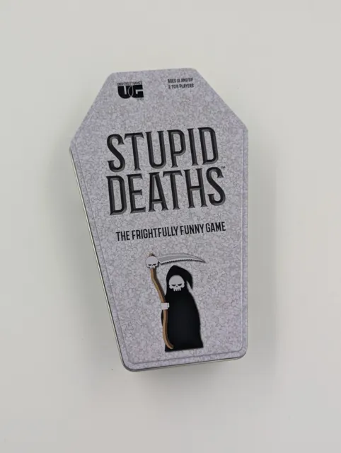 University Games Stupid Deaths Card Game - 1406