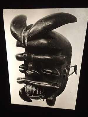 Ngere Dance Mask: Ivory Coast African Tribal Art 35mm Slide
