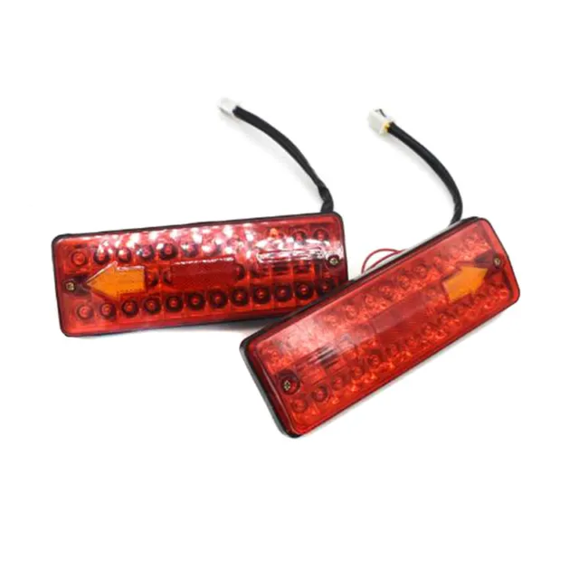 12V DC LED Rear Tail Light Brake Turn Signal Reverse Lamp For Electric-Tricycle
