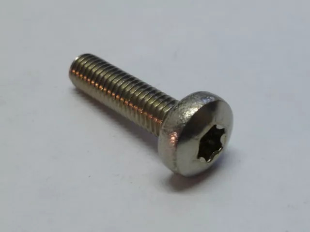 4 Pezzo M2,5 Viti a Testa Piatta din 7985 Testa Cilindrica Torx Acciaio Inox V2A