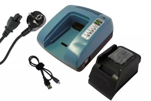 Chargeurs Rapides pour Makita TP131DZ UB142D VR440D BCF050 BDA340 BDA341Z