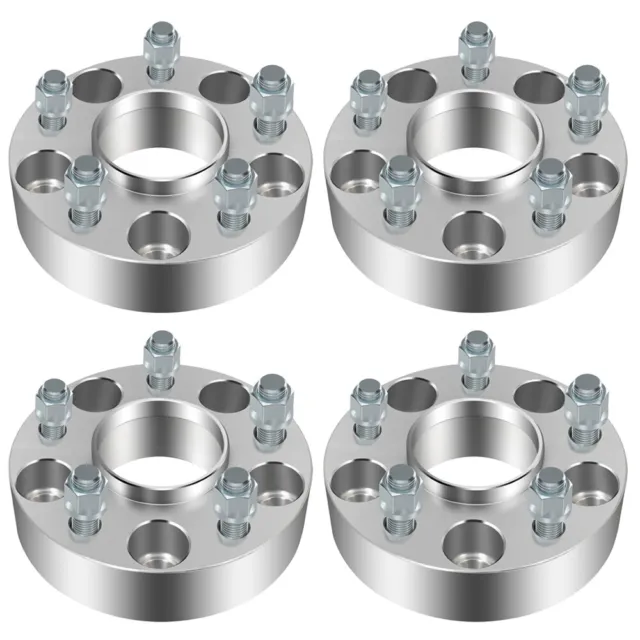 4Pcs For Chevy S10 GMC Pontiac 1.5" Hubcentric 5x4.75 Wheel Spacers Adapters