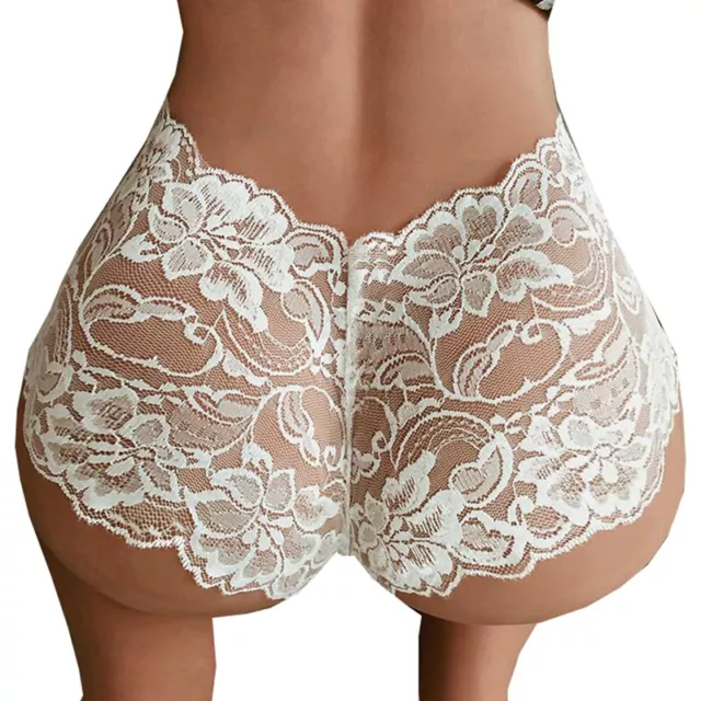 Women Sexy Lace Panties Knickers Lingerie Seamless Underwear G-string Briefs  #