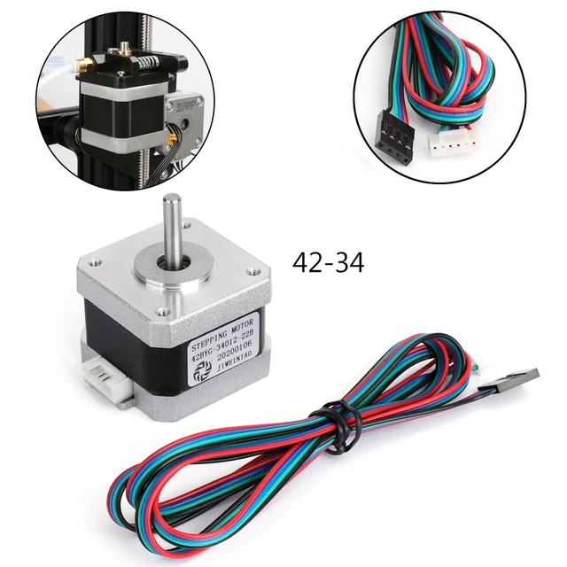3D Printer 42-40 42-34 X/Y/Z/E Stepper Motor For 3D Creality Ender 3 Pro CR-10 # 2