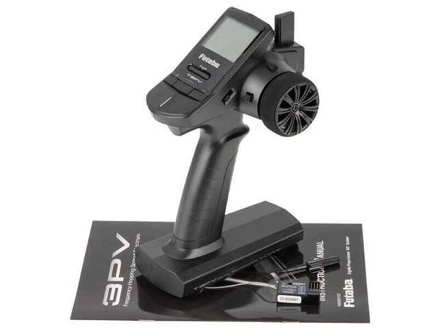 Futaba T3PV 3-CH 2.4GHz T-FHSS Telemetry Surface Radio System & Receiver R304SB Futaba T3PV 3-CH 2.4GHz T-FHSS Telemetry Surface Radio System & Receiver R304SB