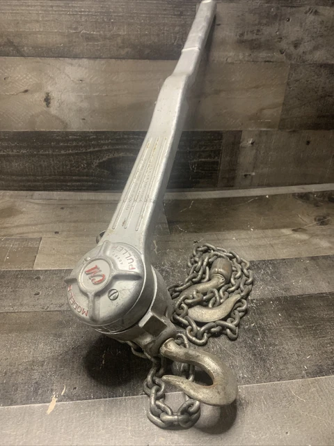 Cm 3/4  Ton Manual Chain Come A Long Hoist Handle