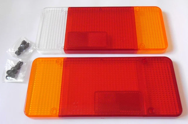 2X REAR LIGHT Lens fits IVECO Daily Eurocargo PEUGEOT Boxer FIAT Ducato ...