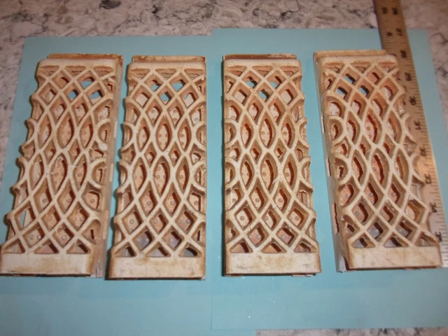 VINTAGE GAS HEATER Radiant Ceramic Bricks Grates £46.78 - PicClick UK