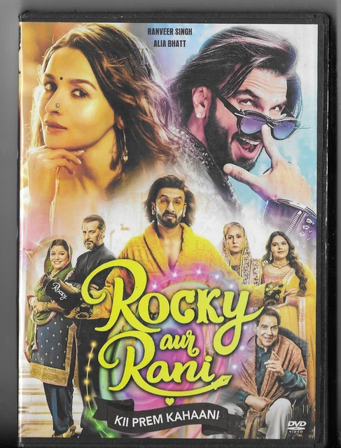 ROCKY AUR RANI Kii Prem Kahaani Disc Bollywood DVD LIKE NEW READ