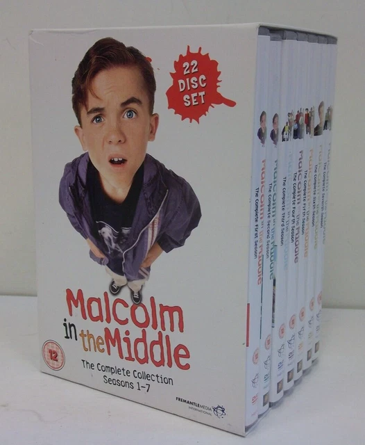 MALCOLM IN THE Middle The Complete Collection Box Set Seasons 17 DVD