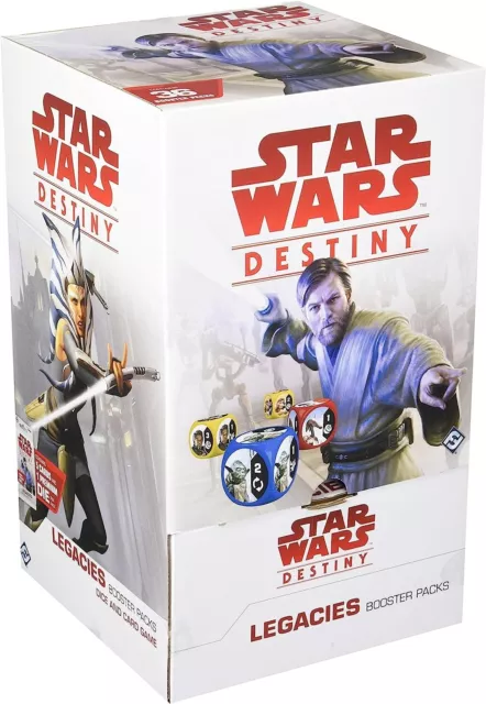 1x Legacies: Booster Box New Sealed Product - Star Wars Destiny